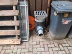 P VC kolk . Voor water afvoer.  Met stalen deksel, Ophalen of Verzenden