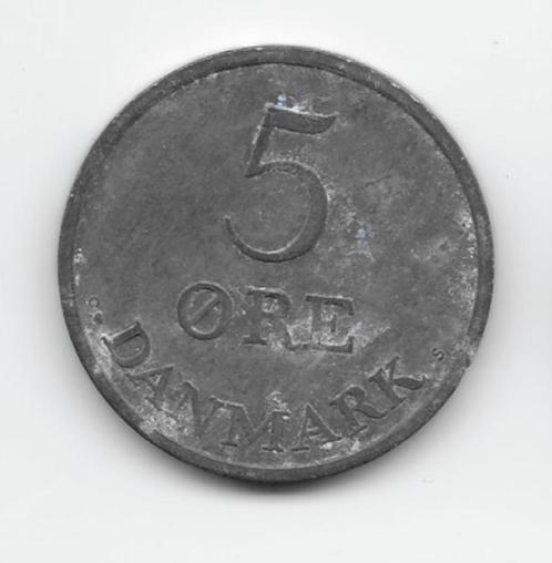 Denemarken 5 øre 1960 KM# 843.2, Postzegels en Munten, Munten | Europa | Niet-Euromunten, Losse munt, Overige landen, Verzenden