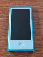 Apple Ipod Nano zevende generatie, blauw, 16GB, Audio, Tv en Foto, Mp3-spelers | Apple iPod, Ophalen of Verzenden, Zo goed als nieuw