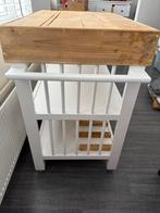 Keukentrolley - Handig en Stijlvol!, Ophalen, Minder dan 50 cm, Gebruikt, Wit