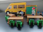 Playmobil 6866 Schoolbus + Schoolbord & Banken, Ophalen of Verzenden, Gebruikt, Complete set
