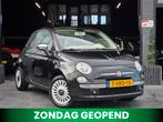 Fiat 500 1.2 Pop|Airco|Elektrische Ramen|APK|Parkeersen|Pano, Auto's, Voorwielaandrijving, Gebruikt, 4 cilinders, Zwart