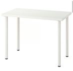 IKEA Linnmon / Adils Bureau - 100x60cm - Goede Staat, Huis en Inrichting, Bureaus, Ophalen, Zo goed als nieuw, Bureau