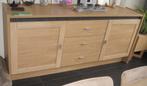 eiken fineer dressoir, Ophalen, Met plank(en), 150 tot 200 cm, Eikenhout
