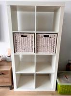 2x Ikea 8 vaks expedit kallax open kast vakkenkast 4x2 wit, Ophalen, 5 laden of meer, 100 tot 150 cm, 50 tot 100 cm