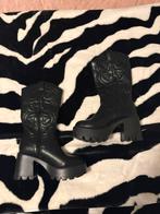 Cowboy laarzen maat 38, Kleding | Dames, Schoenen, Hoge laarzen, Zwart, Nieuw, Ophalen of Verzenden