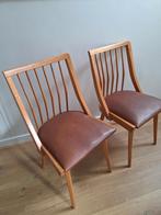 Twee vintage retro stoelen Scandinavisch design, Ophalen of Verzenden, Huis en Inrichting