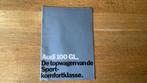Brochure Audi 100 GL Sportkomfortklasse 1972, Ophalen of Verzenden, Zo goed als nieuw, Audi