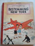 Jo,Suus & Jokko ,HC, Bestemming New York ,1ste dr 1951, goed, Gelezen, Eén stripboek, Ophalen of Verzenden, Hergé