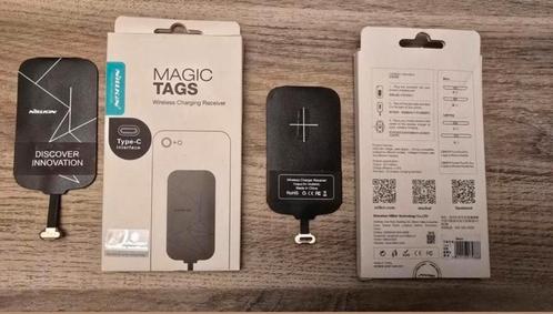 2 stuks Nillkin Type-C Wireless Charging Receiver USB-C poor, Telecommunicatie, Mobiele telefoons | Telefoon-opladers, Nieuw, Samsung