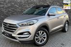 Hyundai Tucson 1.6 T-GDi Premium 4WD Aut|Panorama|1600kg Tre, Gebruikt, 4 cilinders, Met garantie (alle), Beige