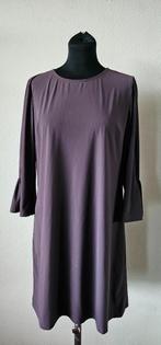 paarse bruin travelstof jurk van La Dress maat M (27725), Kleding | Dames, Jurken, Ophalen of Verzenden, Maat 38/40 (M), Overige kleuren
