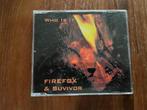 firefox suvivor - who is it cd philly blunt roni size krust, Cd's en Dvd's, Ophalen of Verzenden, Zo goed als nieuw, Drum and bass