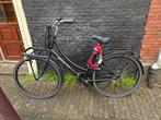 Mooie zwarte transportfiets, 20 inch of meer, Zo goed als nieuw, Dames, Ophalen