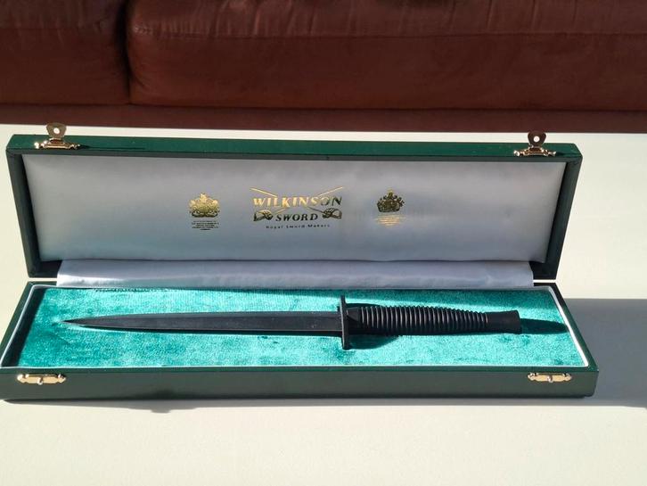 Fair Bairn Sykes Commando dolk/ compleet met dolkschede, Verzamelen, Militaria | Algemeen, Landmacht, Mes of Dolk, Nederland, Ophalen of Verzenden