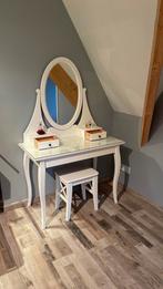 Romantische kaptafel IKEA wit zo goed als nieuw, 100 tot 150 cm, Romantisch, Zo goed als nieuw, Hout