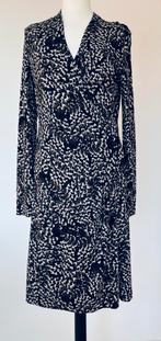 Claudia Sträter zwart/bruin/beige jurk maat M, Maat 38/40 (M), Zwart, Ophalen of Verzenden, Zo goed als nieuw