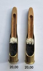 8mm Kropatschek Blanc DOORSNEDEN, Verzamelen, Militaria | Tweede Wereldoorlog, Ophalen of Verzenden, Landmacht, Overige gebieden