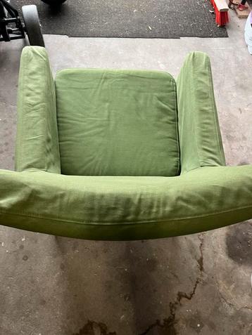 Groene fauteuil - comfortabel en stijlvol! beschikbaar voor biedingen