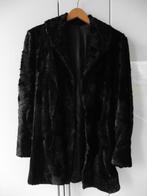 bontjas - dames, Kleding | Dames, Ophalen of Verzenden, Zo goed als nieuw, Maat 38/40 (M), Zwart