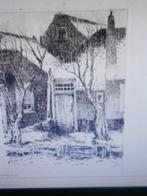 BROEKSLOOT 2 Goede orig teken. van Boerderijen, Ophalen of Verzenden