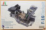 Italeri 1/12 F-16 Cockpit, Italeri, Nieuw, Ophalen of Verzenden, Postbus 3029, 6802 DE  ARNHEM