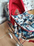 Poppenwagen met pop, Ophalen, Gebruikt, Babypop