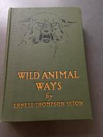 Wild Animal  Ways ernest thompson Seton, Antiek en Kunst, Ophalen of Verzenden