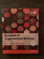 Essentials of Organizational Behavior - Robbins/Judge, Ophalen of Verzenden, Zo goed als nieuw, HBO