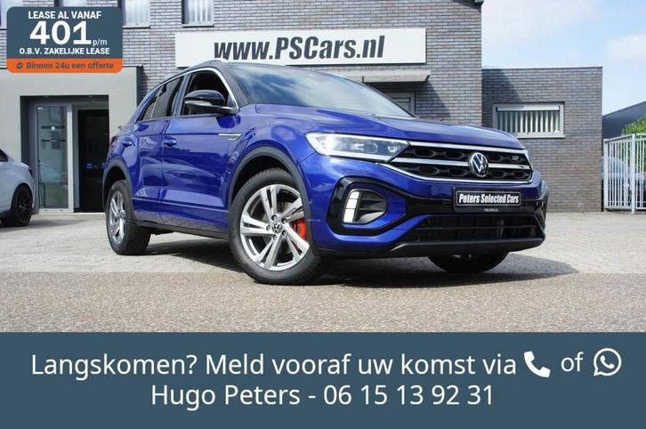 VW T-Roc 1.5 TSI R-Line Acc|Navi|Stoel-Stuurverwarmd|Virtual, Auto's, Volkswagen, Bedrijf, Te koop, T-Roc, ABS, Achteruitrijcamera