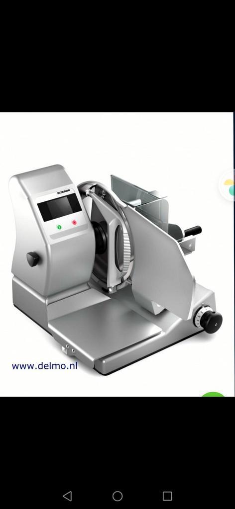 Bizerba snijmachine vs 12w 220v, 2010 staat al 5j stil, Witgoed en Apparatuur, Overige Witgoed en Apparatuur, Zo goed als nieuw