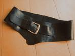 Chique brede zwarte laklederen heupriem maat 90 SNAZZEYS, Kleding | Dames, Riemen en Ceinturen, 5 cm of meer, Verzenden, Heupriem