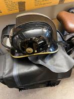 Oude brandweer helm, Ophalen of Verzenden, Overige soorten, Nederland, Helm of Baret