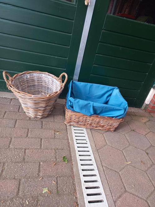 Rietenmanden, Tuin en Terras, Bloembakken en Plantenbakken, Zo goed als nieuw, Minder dan 30 cm, Minder dan 60 cm, Ophalen