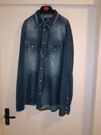 Dsquared Spijkerblouse - Maat M, Blauw, Zo goed als nieuw, Dsquared, Halswijdte 39/40 (M)