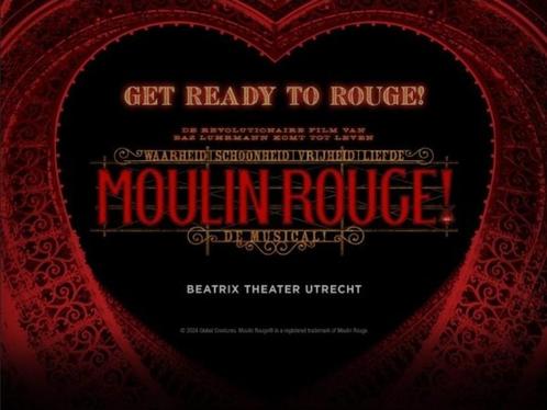 Moulin Rouge! De Musical 20% korting + gratis pauzedrankje, Tickets en Kaartjes, Theater | Musical, Eén persoon, Augustus