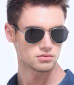 Fashion pilot mannen gepolariseerde zonnebril, Sieraden, Tassen en Uiterlijk, Zonnebrillen en Brillen | Heren, Overige merken