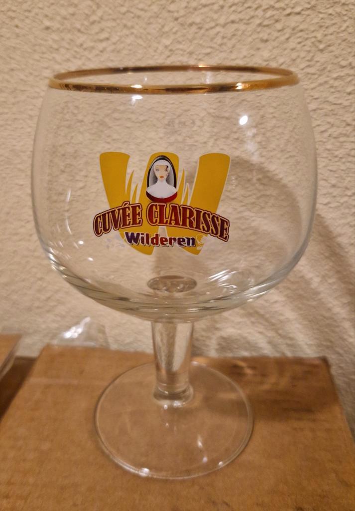 Cuvée Clarisse Wilderen Bierglazen, Verzamelen, Biermerken, Zo goed als nieuw, Glas of Glazen, Overige merken, Ophalen of Verzenden