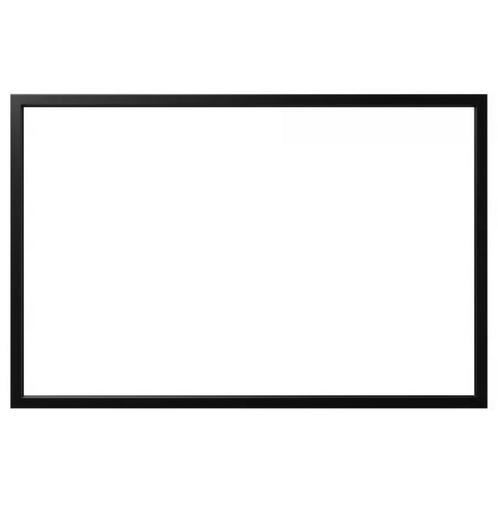 Zwart IKEA lijst 118x78 cm – strak metalen frame, Huis en Inrichting, Woonaccessoires | Lijsten, Zo goed als nieuw, 75 cm of meer