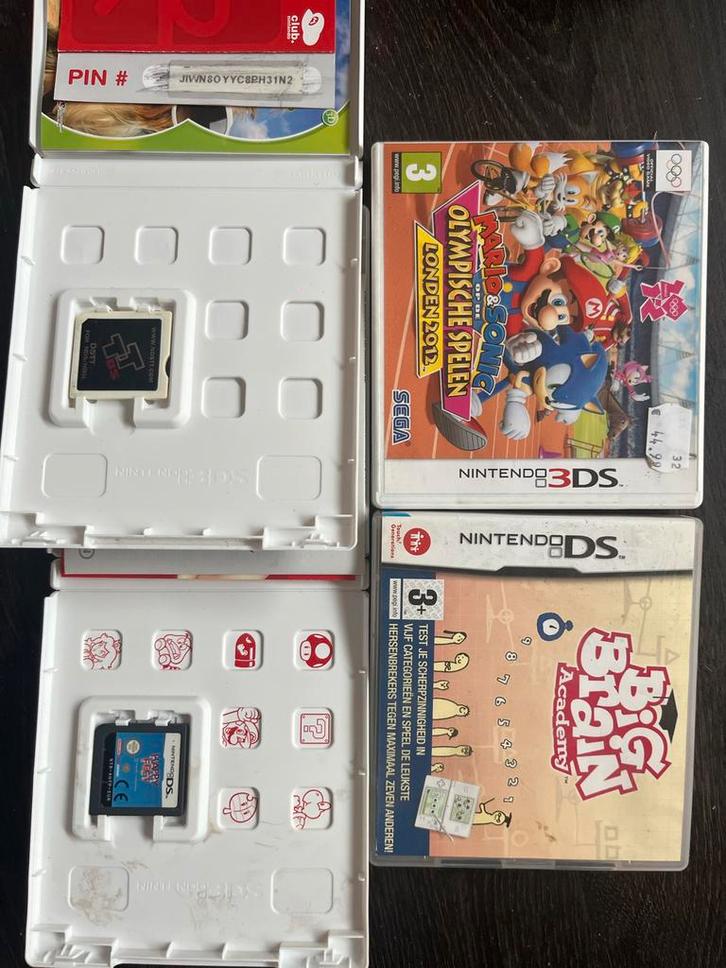 Nintendo DS & 3DS Spellen - Mario & Sonic, Big Brain, Spelcomputers en Games, Games | Overige, Gebruikt, Sport, 1 speler, Vanaf 3 jaar