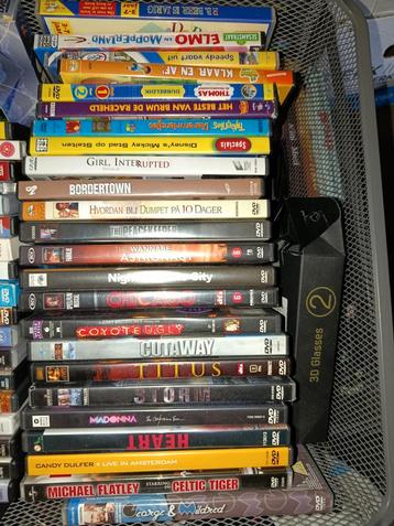 Veel verschillende dvd's los of samen te koop. beschikbaar voor biedingen