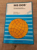 handboek ms dos - uit grootmoeders tijd - mooie uitgave, Ophalen of Verzenden, Zo goed als nieuw, Besturingssystemen