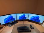 3x Dell U2722DE 27" USB-C Hub Monitor (Zonder Standaard), Computers en Software, Monitoren, Ophalen of Verzenden, Zo goed als nieuw