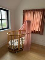 Stokke sleepi junior wiegje babybedje hout kinderbed, Ophalen, Zo goed als nieuw, Minder dan 140 cm, Minder dan 70 cm