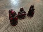 Set van 3 Boeddha Beeldjes, Ophalen of Verzenden, Zo goed als nieuw