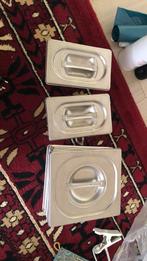 Bakjes metaal voor saus etc, Huis en Inrichting, Keuken | Keukenbenodigdheden, Ophalen of Verzenden, Zo goed als nieuw