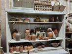 brocante opzetkast,winkelkast``WOONWINKEL RUSTIEK``, Antiek en Kunst, Curiosa en Brocante, Ophalen