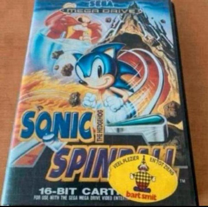 Sonic spinball, Spelcomputers en Games, Games | Sega, Zo goed als nieuw, Master System, Avontuur en Actie, 1 speler, Vanaf 7 jaar