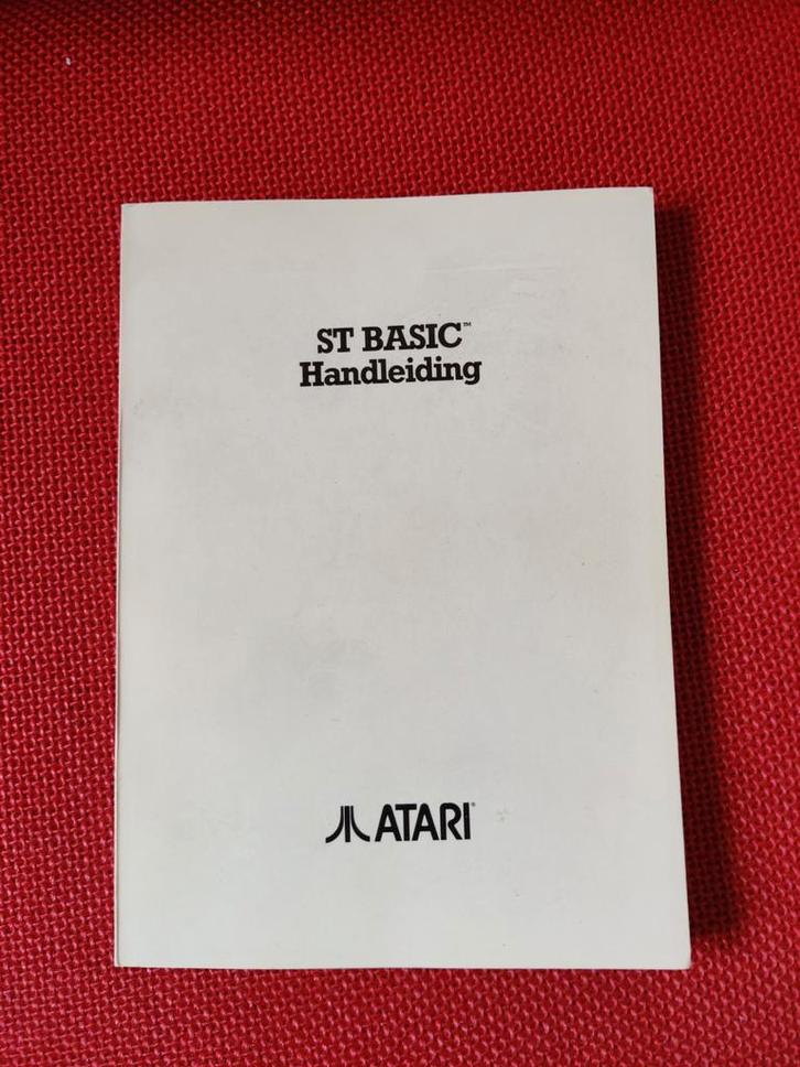 Atari ST Basic Handleiding - Nieuwstaat, Boeken, Kunst en Cultuur | Fotografie en Design, Nieuw, Techniek, Ophalen of Verzenden
