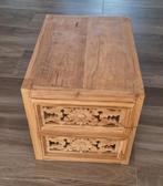 DECEMBER-ACTIE : Bijzettafel (2), made in Indonesië, Huis en Inrichting, Minder dan 50 cm, Gebruikt, Minder dan 50 cm, Indonesisch